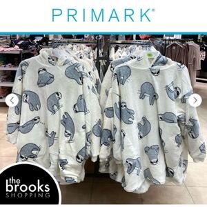 Primark Sloth "Snoodie" Fleecey Hoodie